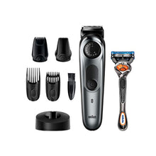 Load image into Gallery viewer, Like New/Unboxed- Braun Beard Trimmer for Men BT7240, Cordless &amp; Rechargeable Hair Clipper, Detail Trimmer, Mini Foil Shaver with Gillette ProGlide Razor - BT7240
