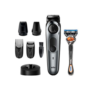 Like New/Unboxed- Braun Beard Trimmer for Men BT7240, Cordless & Rechargeable Hair Clipper, Detail Trimmer, Mini Foil Shaver with Gillette ProGlide Razor - BT7240