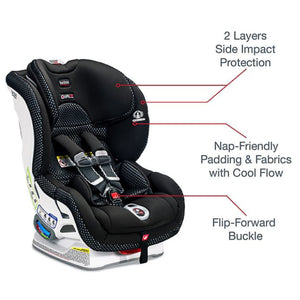 Like New/Unboxed- Britax Boulevard ClickTight Cool Flow Convertible Car Seat (Circa)