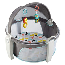 Load image into Gallery viewer, Like New/Unboxed- Fisher-Price Hexagons On-the-Go Baby Dome (Grey)
