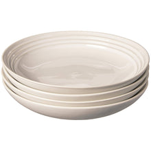 Load image into Gallery viewer, Like New/Unboxed- Le Creuset - Round Pasta Bowls (Set of 4) 9.75&quot; (White)
