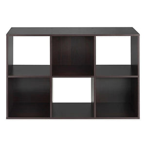 Like New/Unboxed- Relaxed Living 6-Cube Organizer (Espresso)